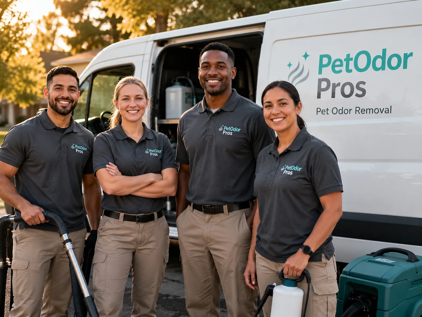 Pet Odor Removal team serving Evans, GA